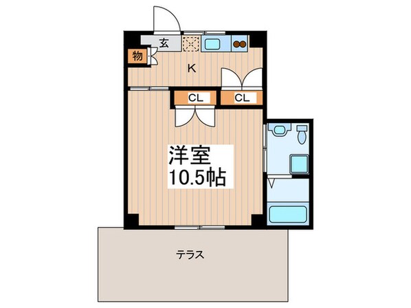 ドッポ武蔵野の物件間取画像